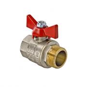 Кран шар. BASE. рукоятка бабочка 3/4" вн.‑нар. VT.218.N.05 [2194586001]