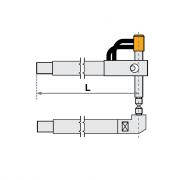 Верхнее плечо прямое O 30 х 300мм для серии SG 8‑12‑18‑25 Fubag [31022]
