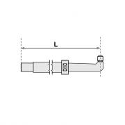 Нижнее плечо прямое O 30 х 500мм для серии SG 8‑12‑18‑25 Fubag [31030]