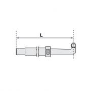 Нижнее плечо прямое O 30 х 600мм для серии SG 8‑12‑18‑25 Fubag [31031]