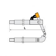 Верхнее плечо наклонное O 40 х 300мм для серии SG 36‑42 Fubag [31057]