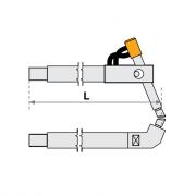 Верхнее плечо наклонное O 22 х 300мм для серии SG 4‑6 Fubag [38932]