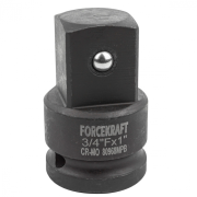 Адаптер‑переходник ударный 3/4''(F)х1''(M) FORCEKRAFT [FK‑80968MPB]