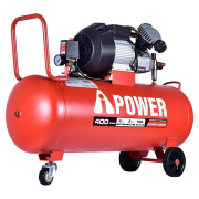 Компрессор поршневой масляный ременной A‑power AC400/100B