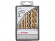 Набор сверл по мет. Robust Line HSS‑TIN 10шт 1‑10мм