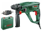 Перфоратор BOSCH PBH 2100 SRE в чем. (550 Вт, 1.7 Дж, 3 реж., патрон SDS‑plus, ЗВП в комплекте, вес 2.2 кг)