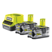 ONE + / Аккумулятор (2) с зарядным устройством RYOBI RC18120‑250