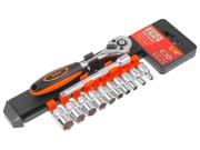 Набор головок 1/4" 4‑13мм 12предм. PRO STARTUL (PRO‑01214) (6 граней)