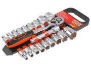 Набор головок 1/2" 8‑32мм 20предм. PRO STARTUL (PRO‑020) (6 граней)