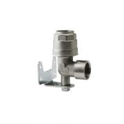 Фитинг латунный L‑образный 20‑1/2"(вн) AIGNEP с креплением [9060000001]