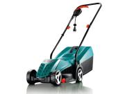 Газонокосилка электрическая BOSCH ROTAK 32 NEW (1200 Вт, шир.32 см, выс. 20‑60 мм, пластм. корпус, без мульчир., травосборник 31 л)