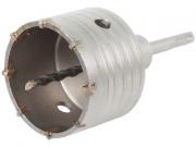 Коронка полая по бетону SDS+ d82мм GEPARD (GP2150‑82) (сверло корончатое, коронка буровая)