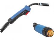 Горелка сварочная MIG MAG WG‑25AK (5м, 230А) SOLARIS (CO2 ‑ 230A; Ar(Ar+CO2) ‑ 200A; 0.8‑1.2мм; ПВ ‑ 60%; 5 метров; М6)