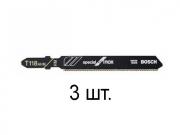 Пилка лобз. по нерж. стали T118AHM  BOSCH                                       [2608630663]