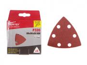 Шлифлист 80мм дельта Р320 д/дерева 6 отв. 5шт. WORTEX [SMS32080G2019]