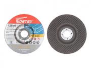 Круг обдирочный 125х6x22.2 мм для металла WORTEX    [WAG125600D111]