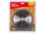 Диск пильный 190х30/20/16 мм 40 зуб. по дереву WORTEX     [CSD190T40W2011]