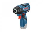 Аккум. ударный гайковерт BOSCH GDR 12V‑110 в кор. (12.0 В, БЕЗ АККУМУЛЯТОРА, посадочн. квадрат внутр. шестигр. 1/4 ", 110 Нм, вес 0.9 кг)