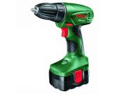 Аккум. дрель‑шуруповерт BOSCH PSR 14,4 в чем. (14.4 В, 1 акк., 1.3 А/ч Ni‑Cd, 1 скор., 28 Нм, шурупы до 8 мм)