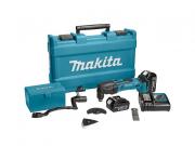 Реноватор аккумуляторный MAKITA DTM 50 RFEX 1 + набор оснастки [DTM50RFEX1]