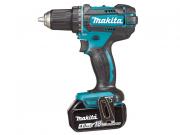 Аккум. дрель‑шуруповерт MAKITA DDF 482 RME в чем. (18.0 В, 2 акк., 4.0 А/ч Li‑Ion, 2 скор., 62 Нм, шурупы до 10 мм)
