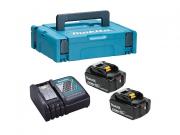 Комплект аккумулятор 18.0 В BL1840B 2 шт. + зарядное устройство DC18RC