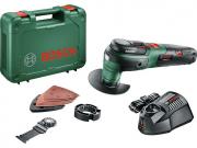 Аккум. многофункциональный инструмент  BOSCH UniversalMulti 12 в чем. + набор оснастки [0603103021]