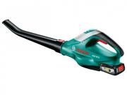 Аккум. воздуходувка BOSCH ALB 18 LI (18.0 В, 1 акк., 2,5 А/ч, Li‑Ion, 120 м3/ч, 58 м/с, вес 1.8 кг)