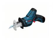 Аккум. сабельная пила BOSCH GSA 12V‑14 L‑BOXX (12.0 В, 2 акк., 2.0 А/ч, Li‑Ion, дерево до 65 мм, металл до 10 мм)