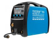 Полуавтомат сварочный Solaris MULTIMIG‑227 (220В; MIG/FLUX/MMA/TIG; евроразъем; горелка 3 м; смена полярности; 2T/4T/Spot)