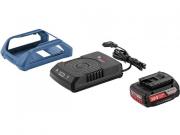 Комплект аккумулятор 18.0 В GBA18 V 1 шт. + зарядное устройство  GAL 1830  W‑UNI (Набор GBA 18 V 2,0Ah + GAL 1830  W‑UNI беспроводное з/у) (BOSCH)