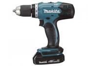 Аккум. дрель‑шуруповерт MAKITA DDF 453 SYX5 в кор. (18.0 В, 1 акк., 1.5 А/ч Li‑Ion, 2 скор., 42 Нм, шурупы до 10 мм)