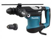 Перфоратор MAKITA HR 3210 FCT в чем. (850 Вт, 4.9 Дж, 3 реж., патрон SDS‑plus, быстросъемн., БЗП в комплекте, вес 5.6 кг)
