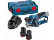 Аккум. рубанок BOSCH GHO 12V‑20 L‑BOXX [06015A7001]