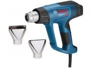 Термовоздуходувка BOSCH GHG 23‑66 в чем. + набор сопл (2300 Вт, 10 скор., 50‑660 °С, плавн. рег., с доп. ЖКИ дисплей)