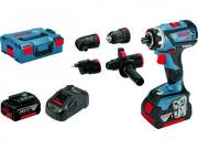 Аккум. дрель‑шуруповерт BOSCH GSR 18V‑60 FC L‑BOXX + набор насадок