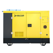 Дизельный генератор Vektor AD‑30Y‑T400 в кожухе