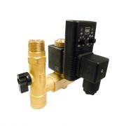 Конденсатоотводчик таймерный с краном Aignep EZ 1/2VAL для фильтров Omega Air