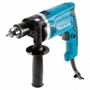 Дрель ударная MAKITA HP 1630 KX 2 + набор сверл [HP1630KX2]