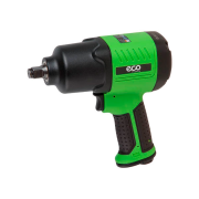 Пневмогайковерт 1/2" ECO AIW‑980S (Закр./откр.:950/1200 Нм; 3 ступени крут.мом.; Ударный мех‑м: twin hammer; 7500 об/мин;)