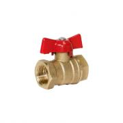 Кран шаровый 1/2"F на 1/2"F бабочка