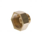 Резьбовой соединитель НР R1/8" ‑BP G1/4 (латунь)