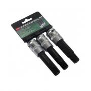Набор головок‑бит для колесных болтов BMW 1/2" Rock Force ‑ 10, 17, 21 мм [RF‑403533]