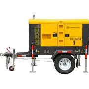 Дизельный винтовой компрессор ET‑Compressors SD 265T‑8 на шасси