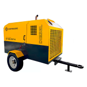 Дизельный винтовой компрессор ET‑Compressors SDX 210T‑8 на шасси