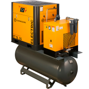 Винтовой компрессор ET‑Compressors SL 15‑08‑500 ES (IP23) на ресивере с осушителем