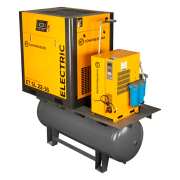 Винтовой компрессор ET‑Compressors SL 22‑16‑500 ES (IP55) на ресивере с осушителем