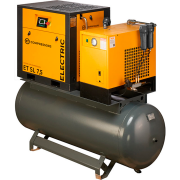 Винтовой компрессор ET‑Compressors SL 7,5‑08‑500 ES (IP55) на ресивере с осушителем
