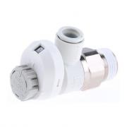 Дроссель с обратным клапаном R3/8" SMC AS3201F‑03‑08SA