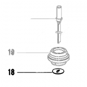 Запчасть 321910 N851R‑18 Шайба WASHER
